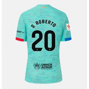 Barcelona Sergi Roberto #20 Rezervni Dres za Ženska 2023-24 Kratak Rukavima